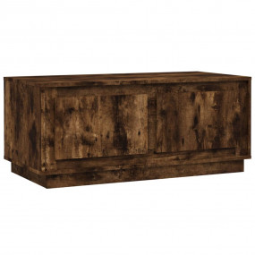 Coffee Table Smoked Oak Engineered Wood Medium Coffee T...