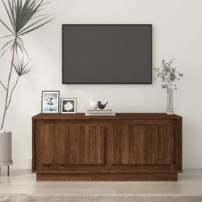 Coffee Table Brown Oak Engineered Wood Medium Coffee Ta...
