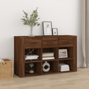 Sideboard Brown oak Engineered wood Medium Sideboard