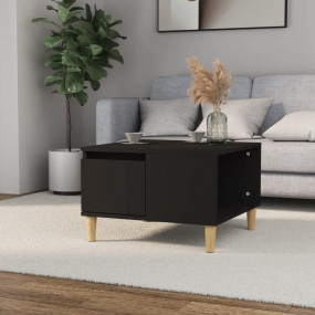 Coffee Table Black Engineered wood Small Coffee Table S...