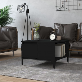 Coffee Table Black Engineered wood, metal Medium Coffee...
