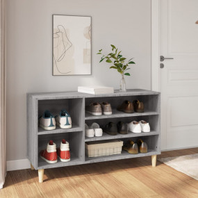 Shoe Cabinet Grey Sonoma Engineered Wood Medium Shoe Ca...