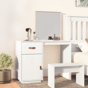 Dressing Table White Solid pine wood Medium Dressing Ta...