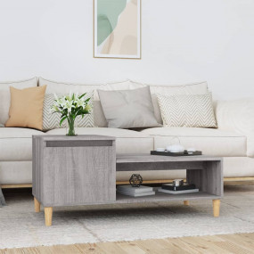 Coffee Table Gray Sonoma Engineered wood Medium Coffee ...