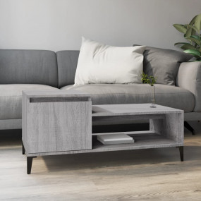 Coffee Table Gray Sonoma Engineered wood Medium Coffee ...