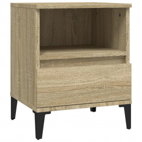 Bedside Cabinet Sonoma Oak Engineered wood, metal Mediu...