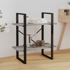 Book Cabinet Grey Sonoma Engineered wood, metal 23.6x11...