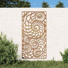 Garden Wall Decoration Rusty Corten Steel 41.3 x 21.7 i...