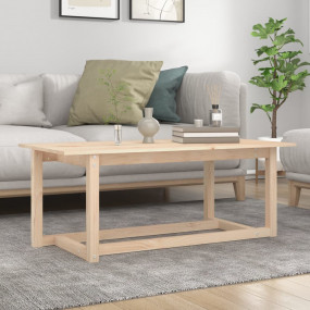 Coffee Table Natural Pine Solid pine wood Medium Appeal...
