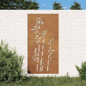 Garden Wall Decoration Rusty Corten steel Medium Durabl...