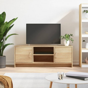 TV Cabinet Sonoma Oak Engineered Wood 40.2 x 11.8 x 14....