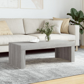 Coffee Table Gray sonoma Engineered wood 40.2x19.7x14.2...