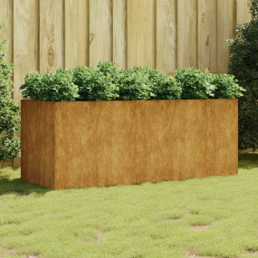 Garden Raised Bed Rusty Corten steel 78.7 x 31.5 x 31.5...