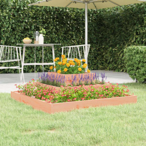 Planter Natural wood Solid Douglas wood Medium Decorati...