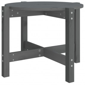 Coffee Table Grey Solid pine wood Medium Durable Coffee...