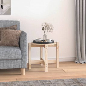 Coffee Table Natural Wood Solid Pine Wood Medium Durabl...