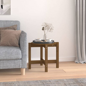 Coffee Table Honey brown Solid pine wood Medium Durable
