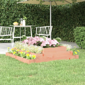 Planter Natural Wood Solid Douglas Wood Large Durable P...