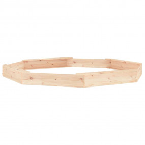 Sandbox Natural Pine Solid pine wood 91.3 in x 91.3 in ...