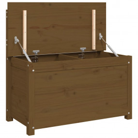 Bench Honey brown Solid pine wood Standard Bench Rectan...