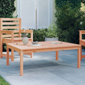 Garden Table Natural wood Solid douglas wood Medium Dur...