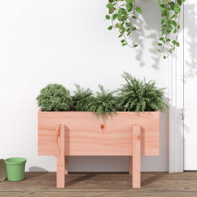 Garden Planter Natural Wood Solid Douglas Fir wood Medi...