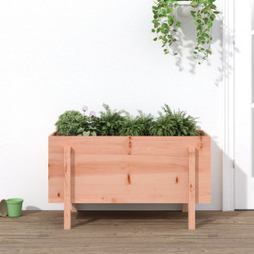 Garden Raised Bed Natural wood Solid Douglas Fir wood M...