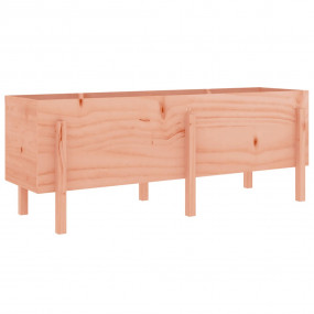 Garden Raised Bed Brown Solid Douglas Fir Wood Medium D...