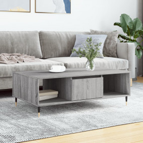 Coffee Table Grey Sonoma Engineered wood, iron Medium