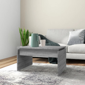 Coffee Table Grey Sonoma Engineered wood 26.8 in x 19.7...
