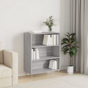 Bookcase Grey Sonoma Engineered wood, metal Medium Mode...
