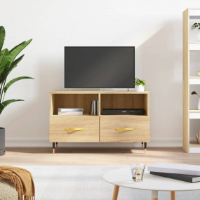 TV Cabinet Sonoma Oak Engineered Wood Medium TV Cabinet