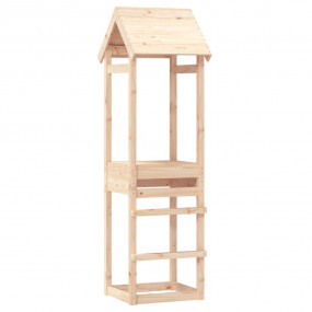 Play Tower Natural Wood Solid Pine Wood Large Durable