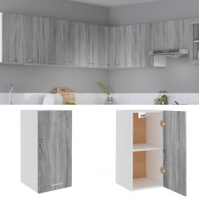 Hanging Cabinet Grey Sonoma Engineered Wood Medium