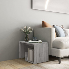 Side Table Grey Sonoma Engineered Wood Side Table Recta...