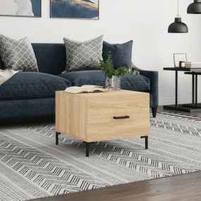 Coffee Table Sonoma oak Engineered wood Small Storage