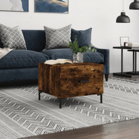 Coffee Table Smoked oak Engineered wood Medium Storage