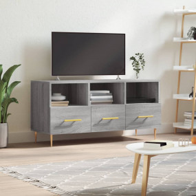 TV Cabinet Grey Sonoma Engineered Wood 40.2 x 14.2 x 19...