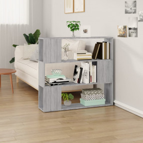 Book Cabinet Grey Sonoma Engineered Wood Compact Book C...