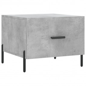 Coffee Table Concrete grey Engineered Wood, Iron 19.7x1...