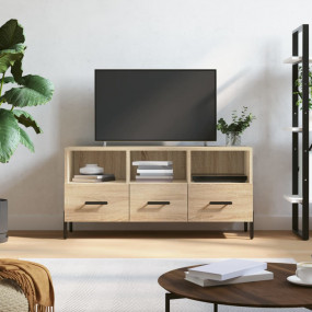 TV Cabinet Sonoma Oak Engineered Wood 40.2 in x 14.2 in...
