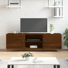 TV Cabinet Brown Oak Engineered wood, iron Medium TV Ca...