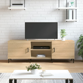 TV Cabinet Sonoma Oak Engineered Wood Medium TV Cabinet