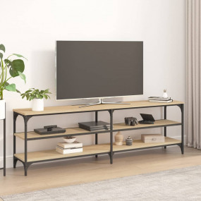 TV Cabinet Sonoma Oak Engineered wood, iron Medium