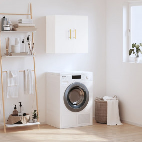 Wall Cabinet White Engineered wood Medium Wall Cabinet