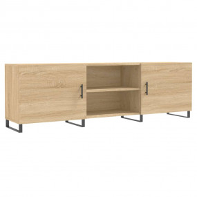 TV Cabinet Sonoma oak Engineered wood, Iron