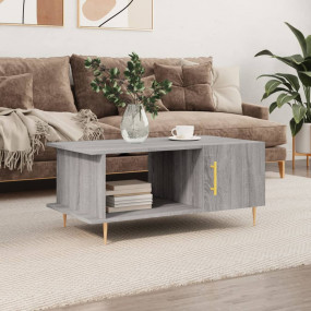 Coffee Table Grey sonoma Engineered wood, Iron