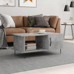 Coffee Table Concrete grey Engineered wood Medium Coffe...