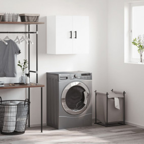 Wall Cabinet White Engineered wood 23.6 in x 12.2 in x ...