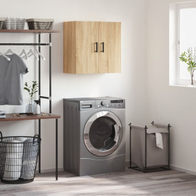 Wall Cabinet Sonoma Oak Engineered Wood Medium Wall Cab...